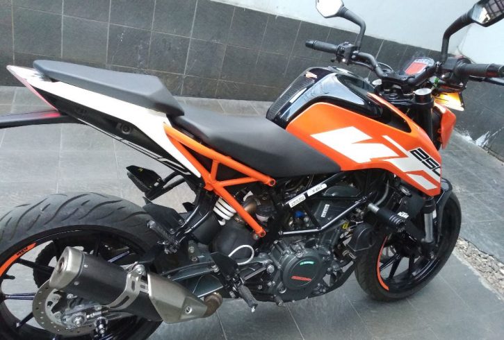 KTM New Duke 250 Sepeda Motor Orange Thn 2017 Jual Motor KTM Naked