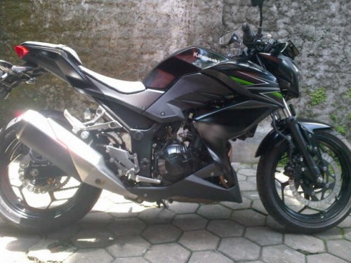 Kawasaki Z250 niked bike 2014