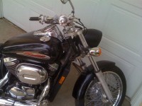 Honda Shadow 750cc Black