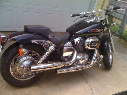 Honda Shadow 750cc Black