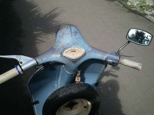 VESPA VBB 1964 ORIGINAL PABRIKAN - Jual Motor Vespa Bali