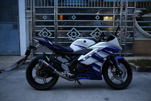 yamaha r15 biru tahun 2014 Mulus 081 245 245 69