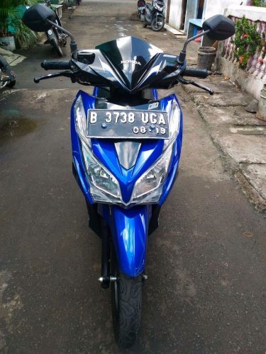 Honda vario techno cbs iss 2014 biru