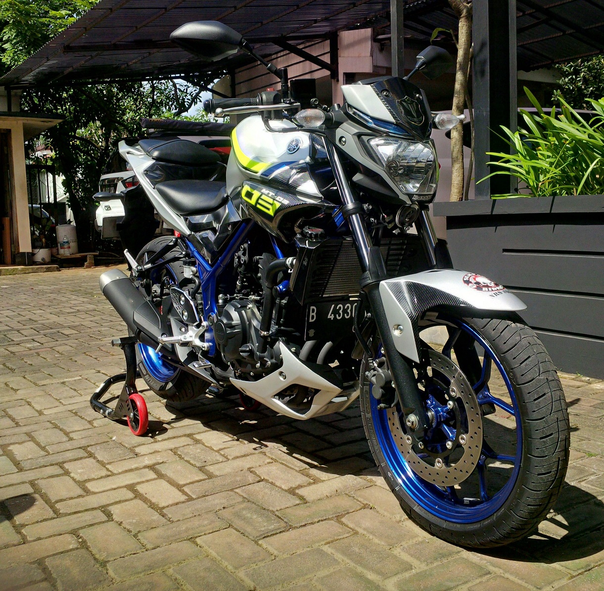 Over Kredit Yamaha MT 25 Istimewa – Silver, 2016- Kelapa Dua,Tangerang