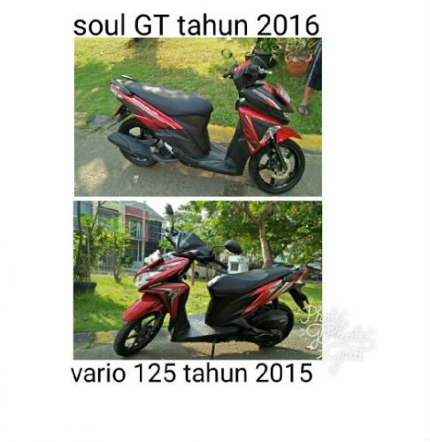 motor vario dan soul yang dijual