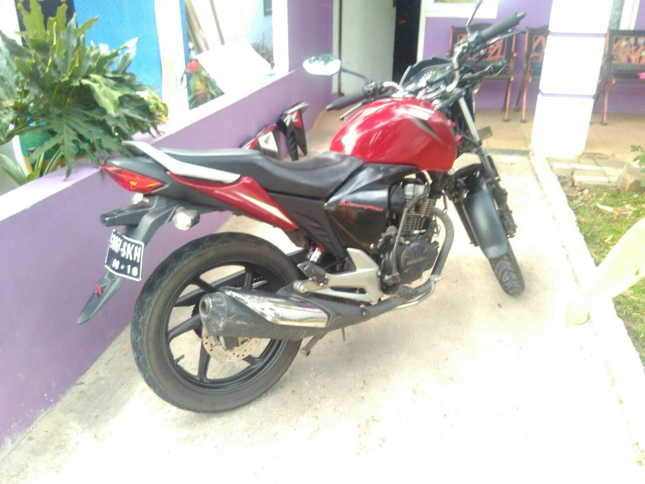 Honda belakang