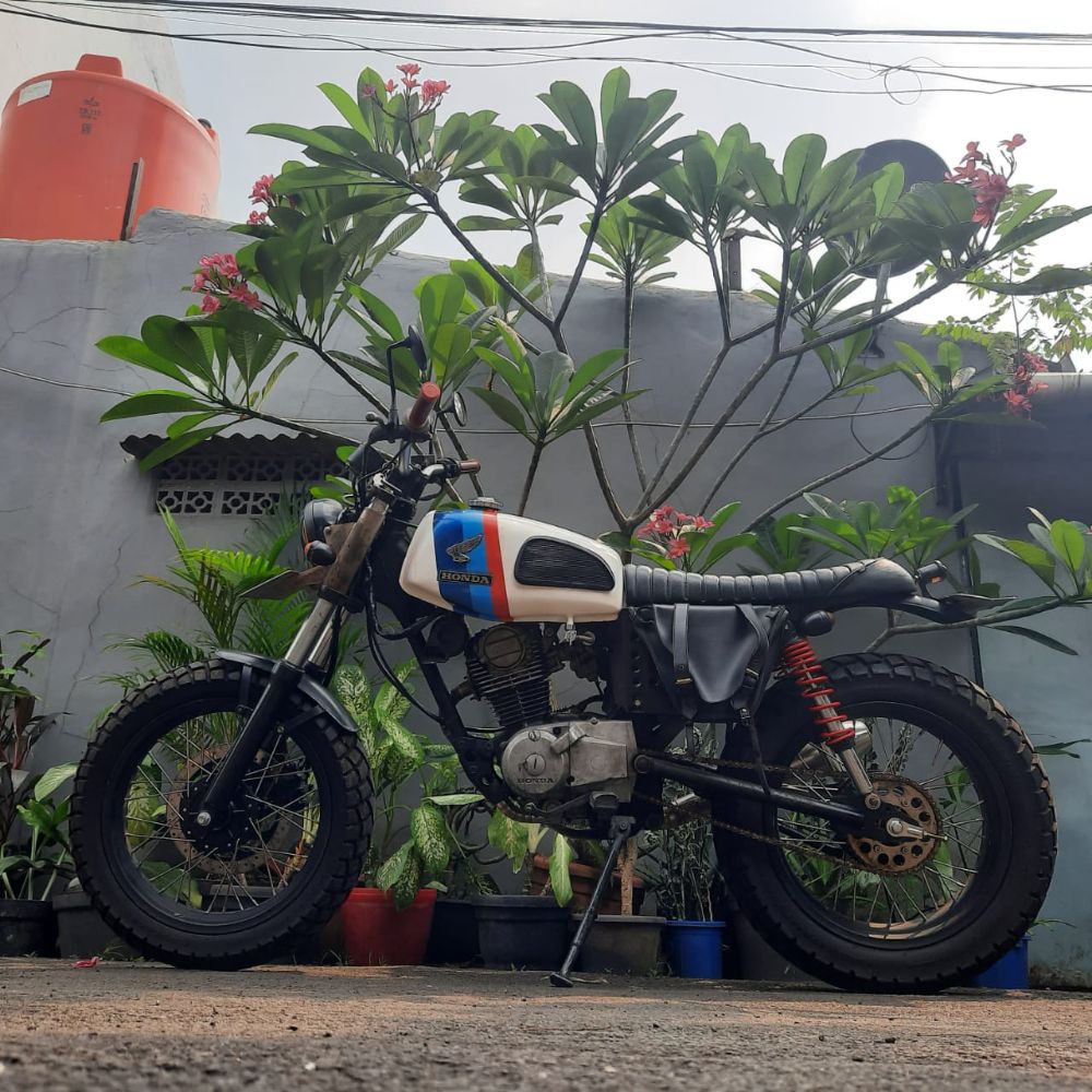 Dijual GL Pro 145 Scrambler Japstyle Jual Motor Honda GL Jakarta