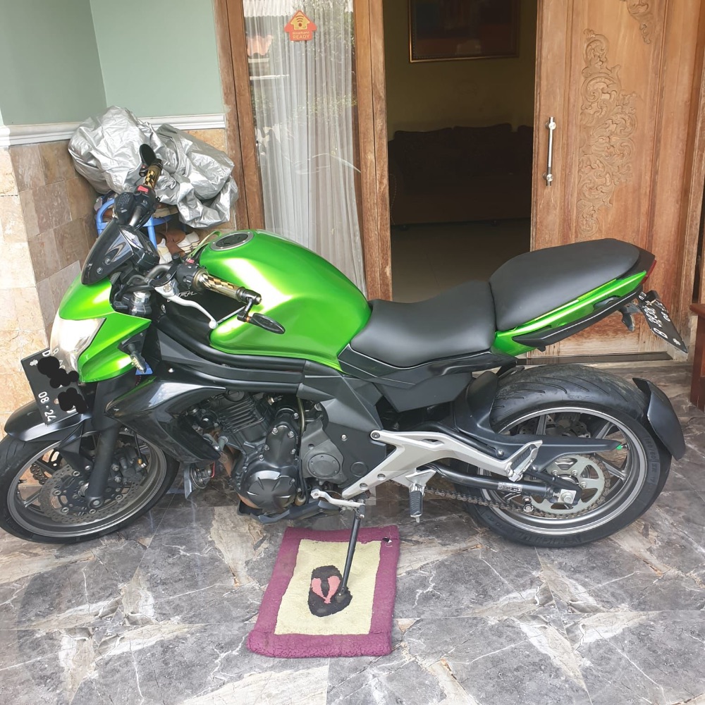 Крепление номера Kawasaki er6n